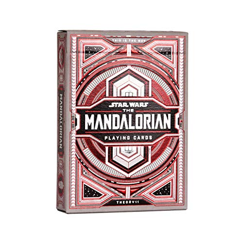 Elbenwald MANDALORIAN-T11 Mandalorian Playing Cards by theory11 The Kartenspiel für Sammler, Mehrfarbig, Poker von Elbenwald