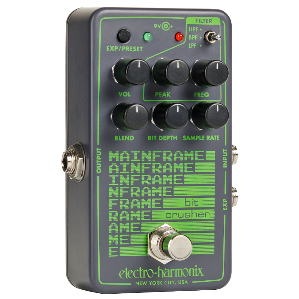 Electro Harmonix Mainframe Bit Crusher Effektgerät E-Gitarre von Electro Harmonix