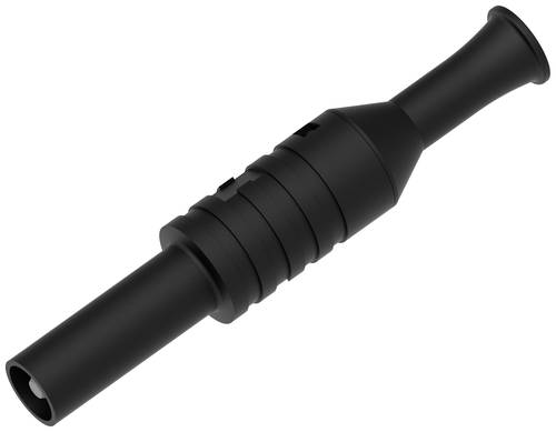 Electro PJP 1065-CD1-N Laborstecker Stift-Ø: 4mm Schwarz 1St. von Electro PJP