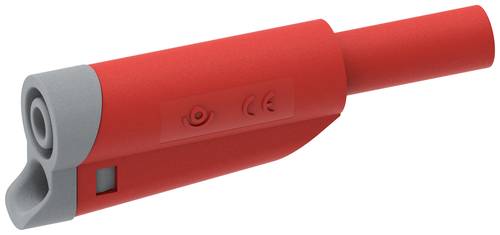 Electro PJP 1076-CD1-R Laborstecker Stecker, gerade Stift-Ø: 4mm Rot 1St. von Electro PJP