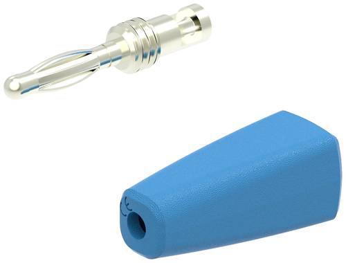 Electro PJP 210-C-CD1-BL Bananenstecker Stecker, gerade Stift-Ø: 2mm Blau von Electro PJP