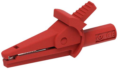 Electro PJP 5002-IEC-d4-CD1-R Krokodilklemme Rot Klemmbereich max.: 9mm Länge: 51mm 1St. von Electro PJP