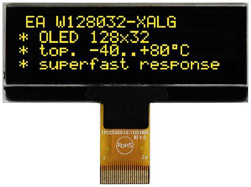 DISPLAY VISIONS OLED-Display (B x H x T) 62 x 24 x 2.35mm von DISPLAY VISIONS