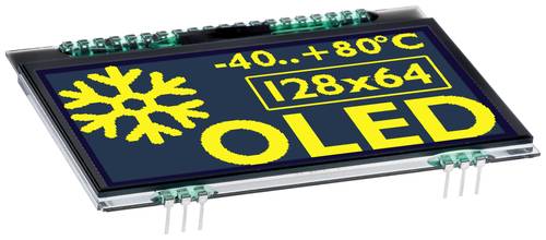 DISPLAY VISIONS OLED-Display (B x H x T) 68 x 51 x 3.3mm von DISPLAY VISIONS