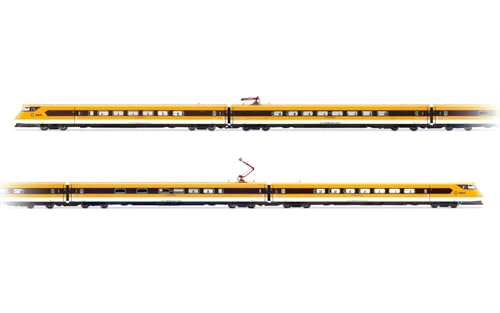 Electrotren HE2015S RENFE, neigbarer Hochgeschwindigkeitstriebwagen Baureihe 443, mit braunem Dach und modernem Logo, Folge IVb, mit DCC-Sounddecoder, Modell Eisenbahnlok – elektrisch von Electrotren