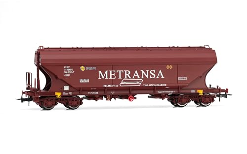 Electrotren HE6068 RENFE, Silowagen TT5, oxidrote „Metransa“-Lackierung, Ep; iV Rollmaterial – Waggons von Electrotren