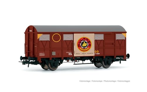 Electrotren HE6071 RENFE, 2-achsiger Wagen J2 „Bultaco“, Ep. IV, Waggonfahrzeuge von Electrotren