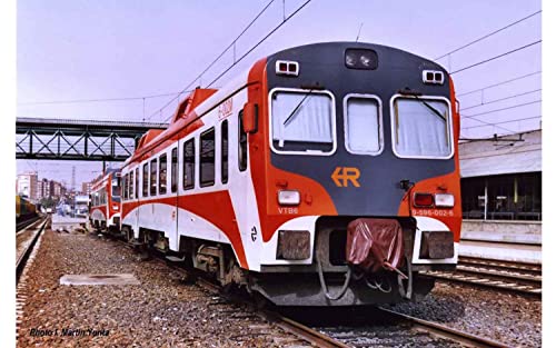 RENFE Dieseltriebwagen 596, Regionales R2, 9-596-001-8, Periode V, Orange/Weiß von Electrotren