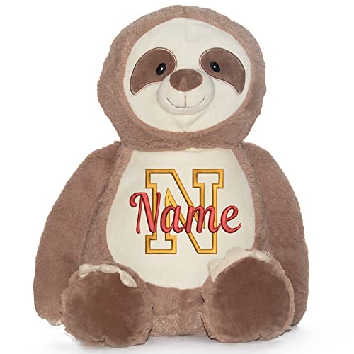 Elefantasie Stofftier mit Name Bestickt Kuscheltier Faultier personalisiert Buchstabe Elefantasie Stofftier mit Name Bestickt Kuscheltier Faultier personalisiert Buchstabe von Elefantasie