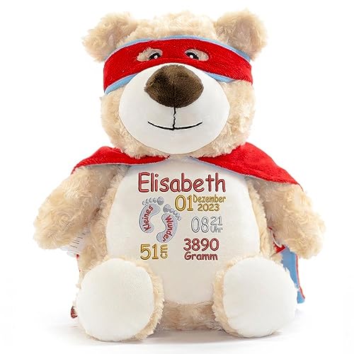 Elefantasie Stofftier mit Name Bestickt Kuscheltier Heldenbär personalisiert Stickmotive Füßchen Elefantasie Stofftier mit Name Bestickt Kuscheltier Heldenbär personalisiert Stickmotive Füßchen von Elefantasie