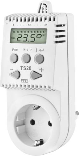 Elektrobock 000150 TS20 Raumthermostat Zwischenstecker 1St. von Elektrobock