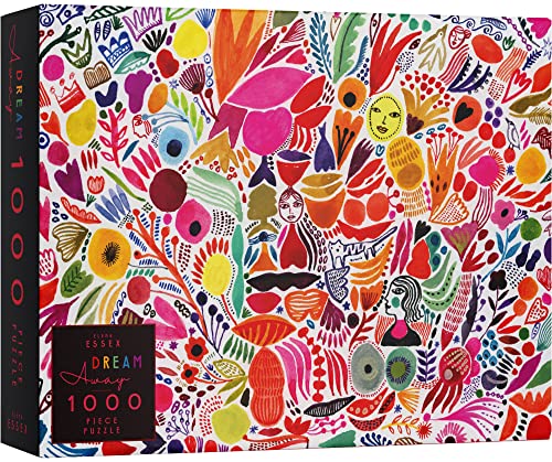 Elena Essex Puzzle 1000 Teile - Dream Away/Puzzle für Erwachsene/Puzzle 1000 / Puzzle Schwer/bunt Kunst abstrakt Regenbogen Puzzle/Puzzlegröße 68 x 49 cm von Elena Essex