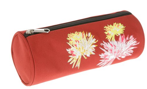 Elephant Mäppchen Select Schlamperrolle Faulenzer Etui | RED Spring Flower - Rot von Elephant