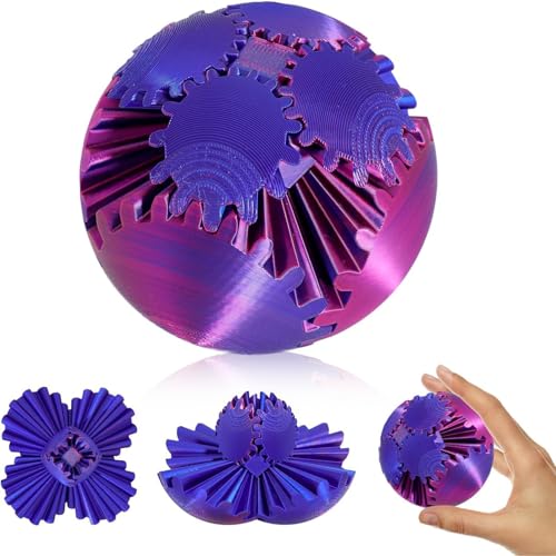 Gear Ball 3D gedrucktes Fidget Spielzeug, Fidget Toys von ElevaPulse