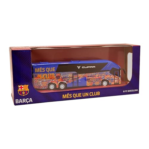 BANDAI Eleven Force Bus Fußball Club Barcelona, Sammlerstücke für Ausstellung, Geschenkidee, Spielzeug für Kinder und Erwachsene, Fußballfans EF16089 von BANDAI