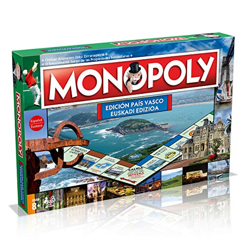 Winning Moves 81359 Monopoly Pais Vasco Baskenland Brettspiel, bunt, Edición Especial von Winning Moves