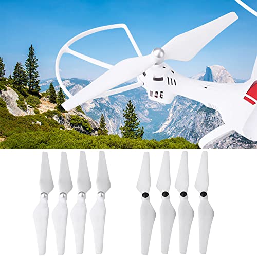 ElgnAura Propeller-Drohnenblätter, 8-teiliges RC-selbstspannendes Kunststoff-CW-CCW-Propeller-Kit für Phantom 1/2 / 3 / 3PRO / FC40 / E300 von ElgnAura