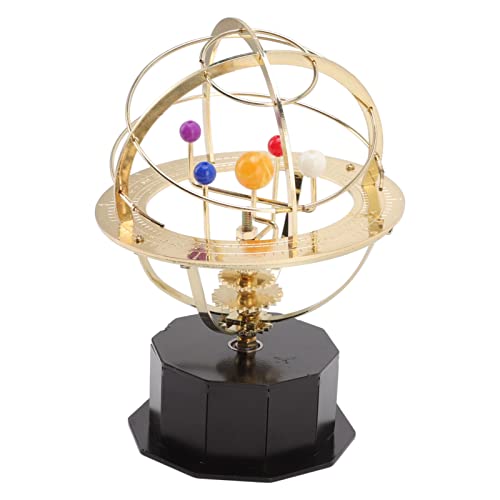 Elgnaura -Solarsystemmodellendekoration, mechanisches Planet Orbit -Modell Grand Orrery Modell des Sonnensystems für Bildungs- und Dekorationszwecke von ElgnAura