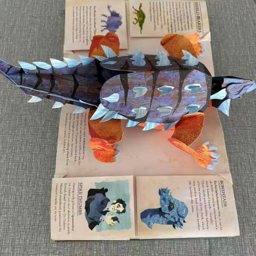 3D-Enzyklopädie Prehistorica Dinosaurier, Interessantes Dreidimensionales Pop-up-Dino-Buch Für Kinder Und Dino-Fans 3D-Enzyklopädie Prehistorica Dinosaurier, Interessantes Dreidimensionales Pop-up-Dino-Buch Für Kinder Und Dino-Fans von EliphonTowne