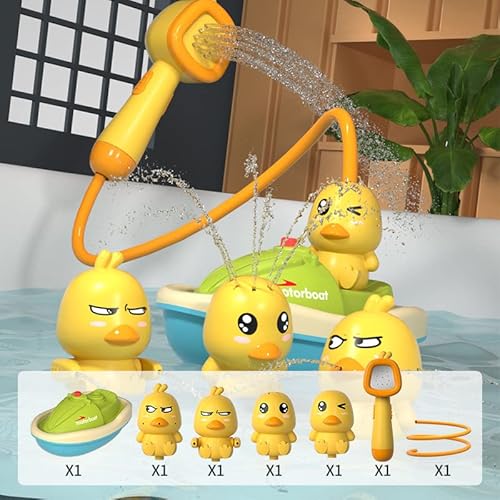 Entenbad Spielzeug für Kinder Wasser Spielzeug, Badewanne Dusche Spray Spiele von EliphonTowne