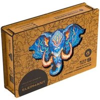 Eternal Elephant, 25 x 19 cm, 102 Teile, Holz-Puzzle von Elliot GmbH