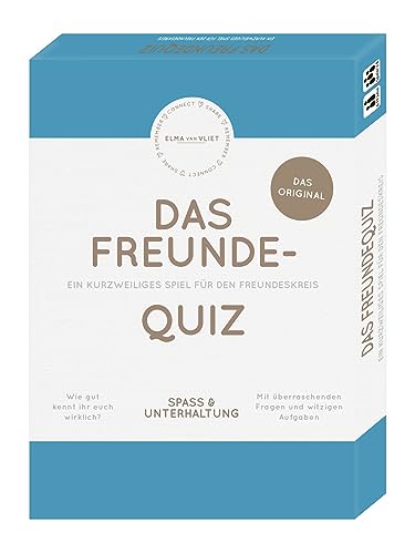 Erzähl mal! Das Freundequiz: Das Original. | Lerne deine Freunde besser kennen mit diesem Fragespiel für Freunde | mit 110 Fragen für 3-8 Spieler, Yellow von Elma Van Vliet