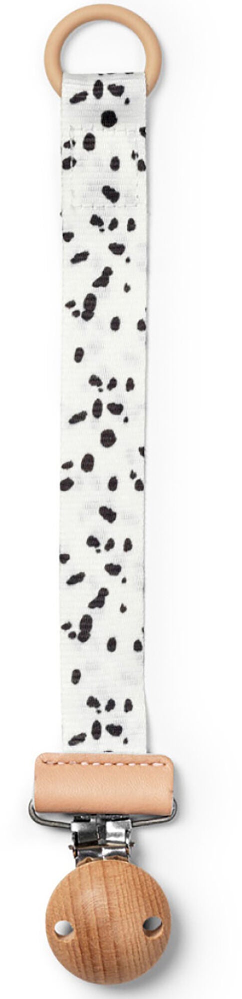 Elodie Schnullerkette Holz, Dalmatian Dots von Elodie Details