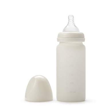 Elodie Babyflasche aus Glas 250 ml, Vanilla White von Elodie