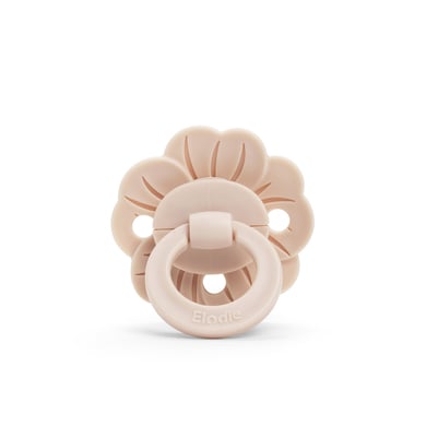 Elodie Schnuller Silikon Binky Bloom ab 3+ Monate, powder pink von Elodie