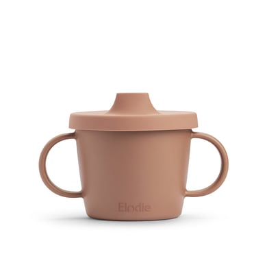 Elodie Trinklernbecher mit Deckel, soft terracotta von Elodie