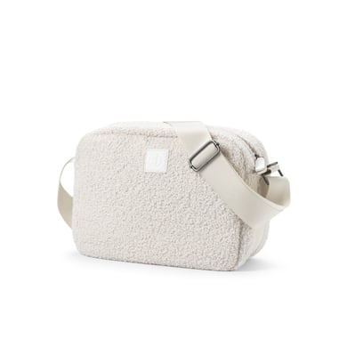 Elodie Wickeltasche Crossbody - White Bouclé von Elodie