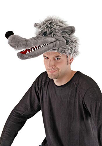 Big Bad Wolf Plush Hat Standard von Elope