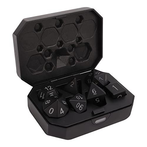 Elprico Light Up Dice Discolor Wiederaufladbare Dice Dungeons and Dragons Dice Polyedrische Würfelsets für Tischspiele von Elprico