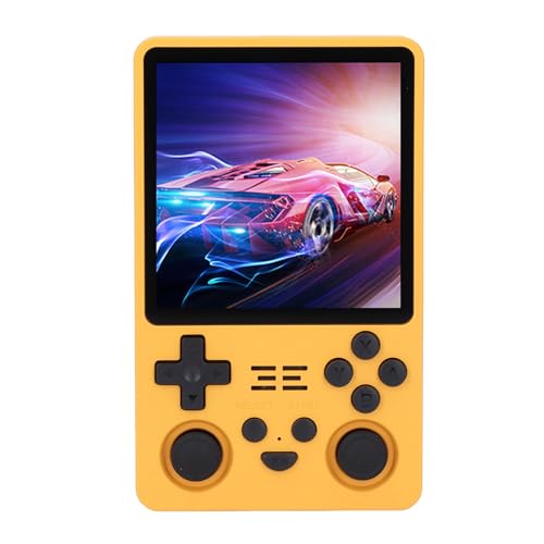 RGB20S Handheld-Retro-Spielekonsole, 4-Zoll-IPS-Bildschirm 720 X 720 Open-Source-Handkonsole, Unterstützt 11 Emulator 5000 MAh Akku (16G+128G) von Elprico