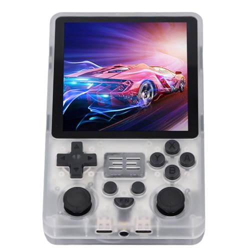 RGB20S Handheld-Retro-Spielekonsole, 4-Zoll-IPS-Bildschirm 720 X 720 Open-Source-Retro-Handheld-Spielekonsole, Unterstützt 11 Emulator 5000 MAh Akku (16G+128G) von Elprico