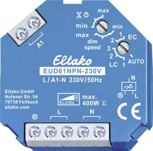 Eltako 61100802 Universal-Dimmer Blau von Eltako