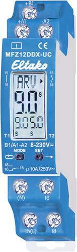 Eltako 23001004 MFZ12DDX-UC Zeitrelais Multifunktional 230V 1 St. Zeitbereich: 0.1s - 99h 1 Wechsler von Eltako