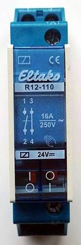Eltako 22110055 Schaltrelais Nennspannung: 24V Schaltstrom (max.): 8A 1 Schließer, 1 Öffner 1St. von Eltako