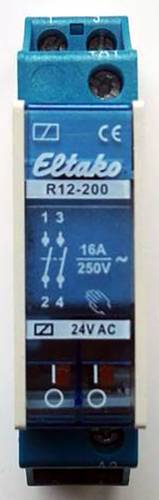 Eltako R12-200-24V Schaltrelais Nennspannung: 24V Schaltstrom (max.): 8A 2 Schließer 1St. von Eltako