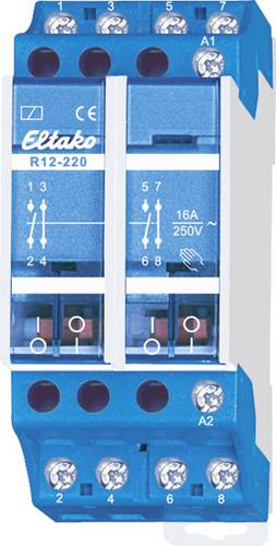 Eltako R12-220-230V Schaltrelais Nennspannung: 230V Schaltstrom (max.): 16A 2 Öffner, 2 Schließer von Eltako