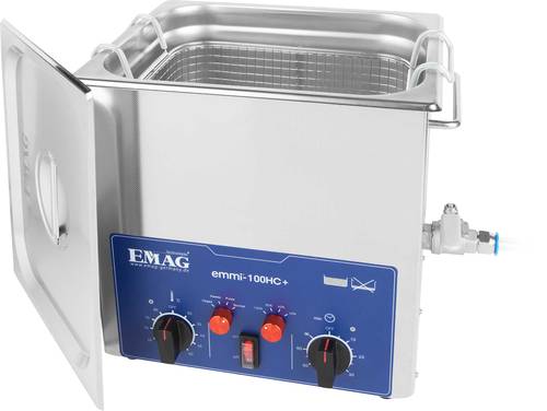 Emag Emmi 100HC Plus Ultraschallreiniger Universal 480W 10.6l mit Heizung von Emag