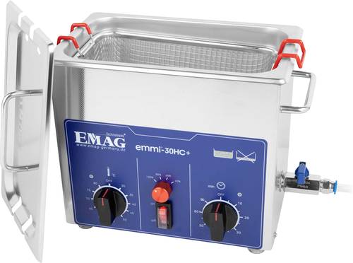 Emag Emmi-30HC Plus Ultraschallreiniger Universal 180W 3.2l mit Heizung von Emag