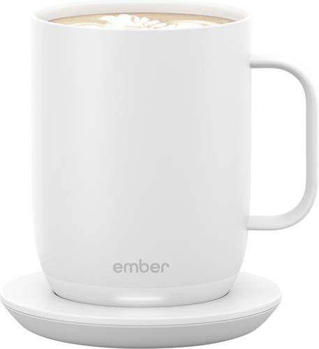 Ember Mug 14 Smart-Trinkbecher Weiß 414ml CM191402EU von Ember