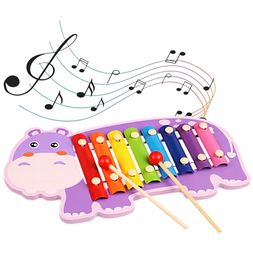 Xylophon Kinder,Glockenspiel für Kinder Holzxylophon Baby Xylophon Kinder Musikspielzeug Lernspielzeug,Holz Musikinstrumente für Kinder ab 1 Jahr Jungen Mädchen Geburtstagsgeschenk von Embhlitfe