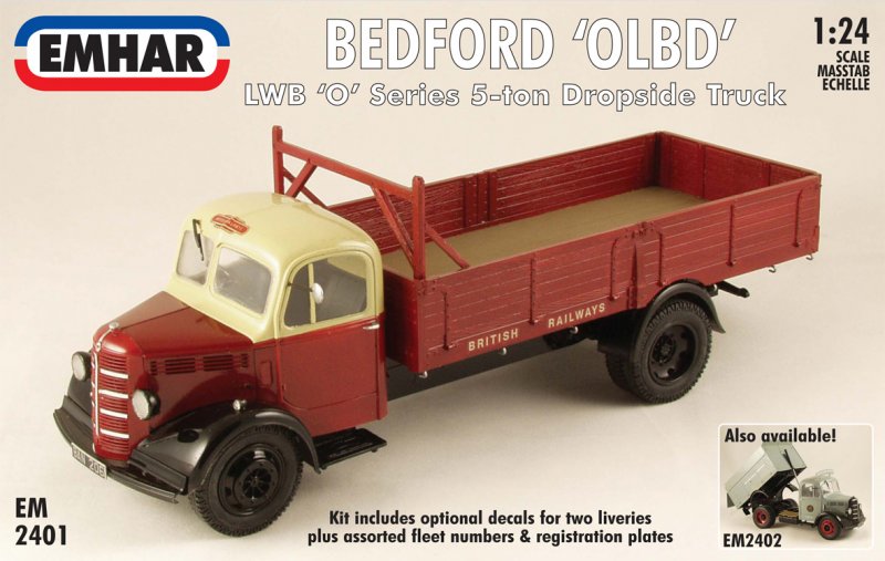 Bedford O Series Long Wheel Base dropside Truck/Flatbed von Emhar