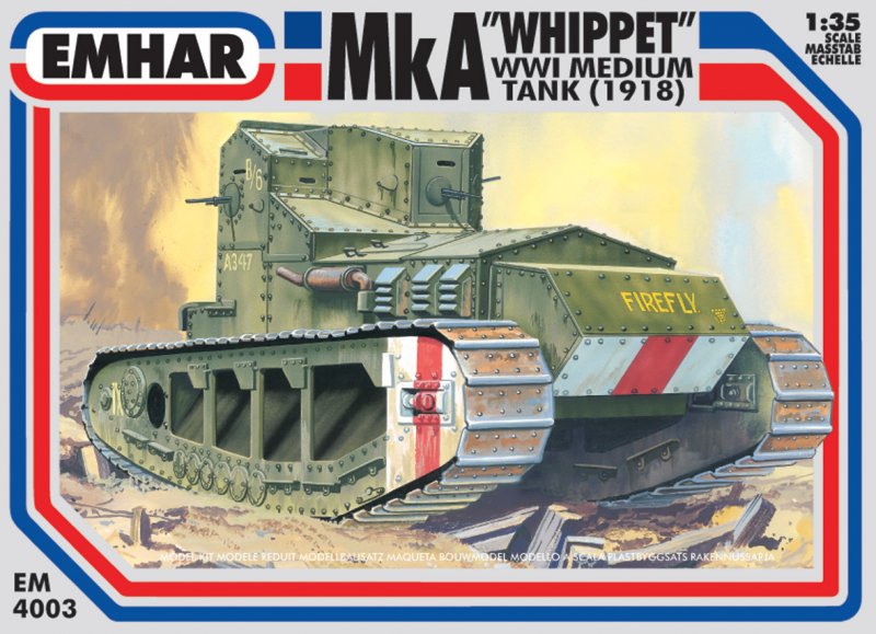 Medium A Whippet WWI - Tank von Emhar