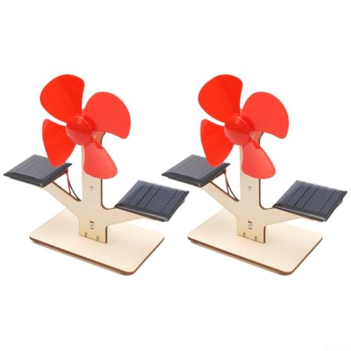 Innovative Solarpanel-Kits für Kinder, die Fans fesseln, die über nachhaltige Energielösungen unterrichten (2 Stück) von Emiif