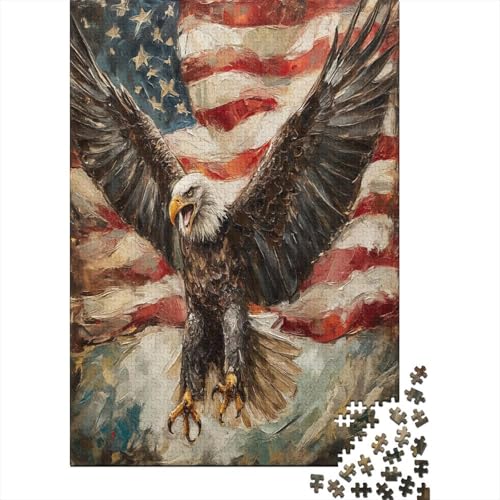 Adler Puzzle 1000 Teile Puzzle Erwachsene Schwieriges Schwer Puzzle Für Erwachsene Und Kinder Ab 14 Jahren Puzzel 1000pcs (75x50cm) von Eminyntia