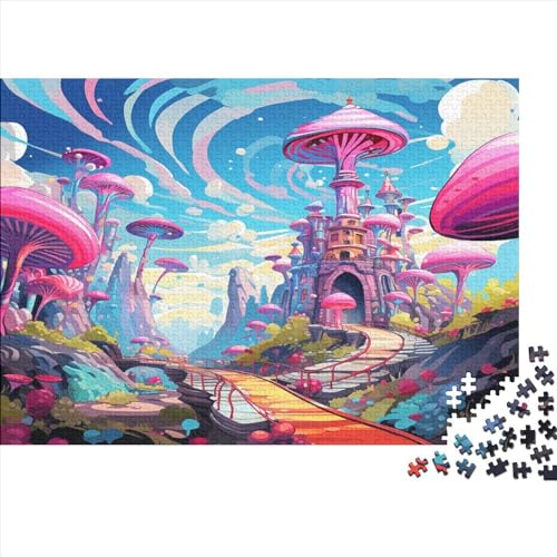 Wunderland 1000 Teile Puzzle Für Erwachsene Und Kinder Ab 14 Jahren,Geschenk Für Kinder Erwachsene Fantastisch Puzzle Kinder Lernspiel Spielzeug Geschenk von Eminyntia