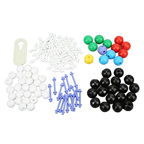 Emoshayoga Molekulares Modell Carbon Molecular Model Kit für Organic Chemie Lab Teaching, Umwelt Kunststoff, 239 Teile von Emoshayoga